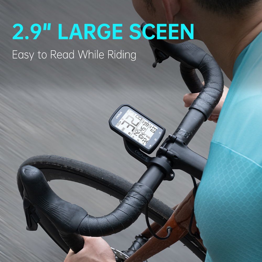 CYCPLUS Bike Computer M1 + Front Mount Z1