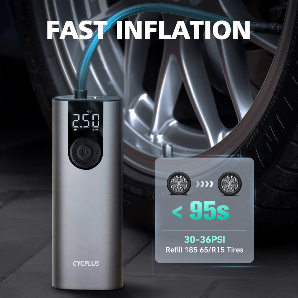 Portable Air Pump Electric Compressor Tire Inflator