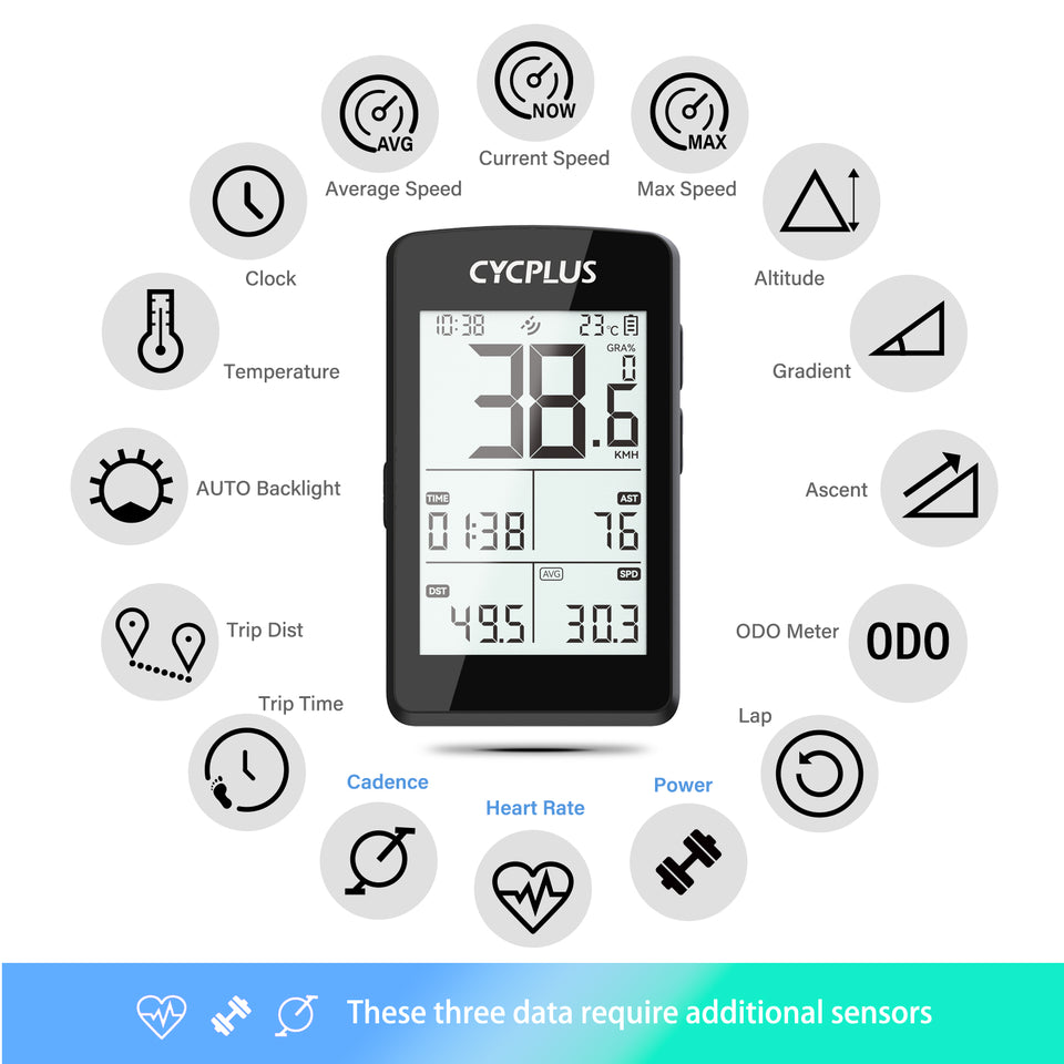 M3 GPS Bike Computer
