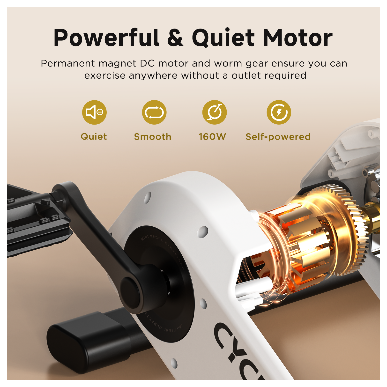 DC1 Self-powered Pedal Exerciser – CYCPLUS DC1 Self-powered Pedal Exerciser – CYCPLUS