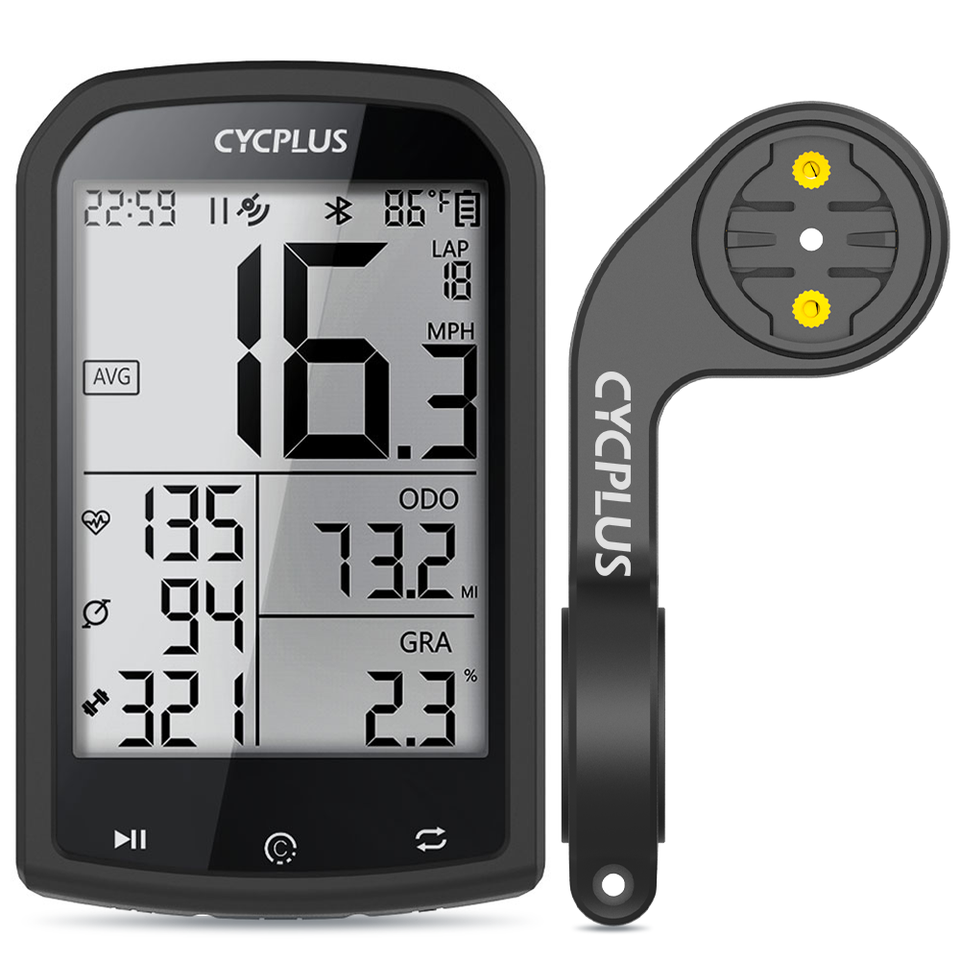CYCPLUS バイクコンピューター M1 + フロントマウント Z1 CYCPLUS バイクコンピューター M1 + フロントマウント Z1