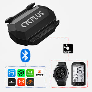 Cycplus Speedometer CYCPLUS C3 | Cycling GPS Speedometer | Speed and Cadence Sensor