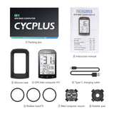 CYCPLUS バイクコンピューター M1 + C3 バイクスピード＆ケイデンスセンサー