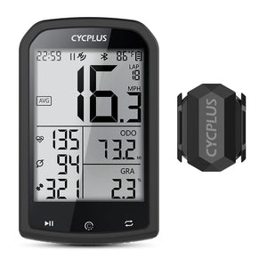 CYCPLUS バイクコンピューター M1 + C3 バイクスピード＆ケイデンスセンサー