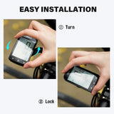 CYCPLUS バイクコンピューター M1 + フロントマウント Z1 + C3 バイクスピード &amp; ケイデンスセンサー