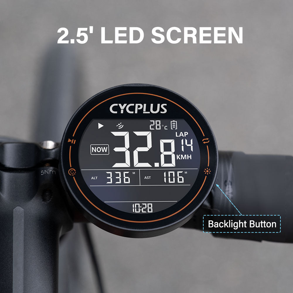 CYCPLUS M2 BIKE GPS COMPUTER + Front Mount Z1
