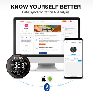 CYCPLUS M2 バイク GPS コンピューター + フロントマウント Z1 